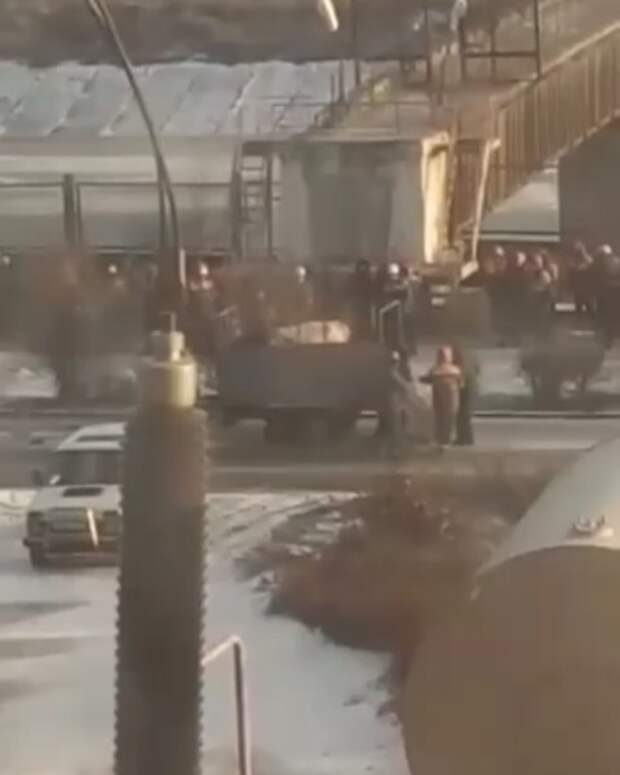 Часть энергоблока окропили кровью