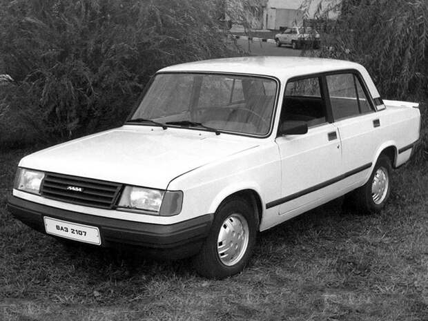 ВАЗ 2107 Модернизированный Опытный '1986 авто, история