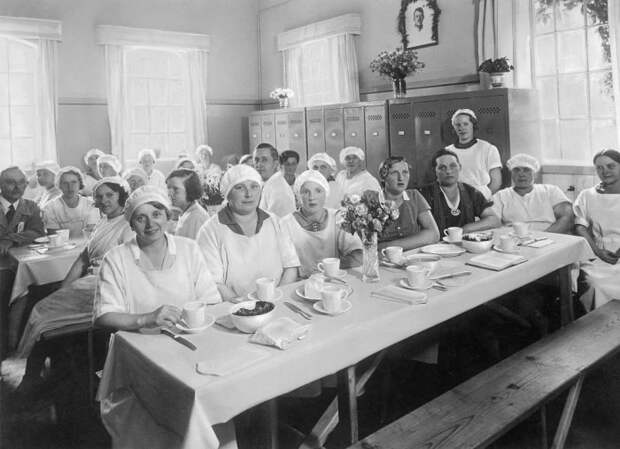 Образцовая фабрика по производству маргарина в северной Германии, 1938 г. / Фото: www.gettyimages.com