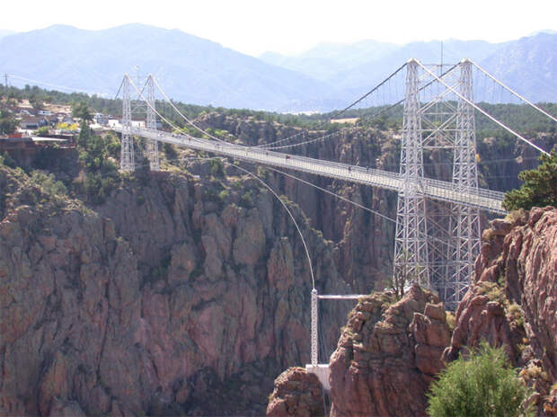 Royal Gorge Bridge - висячий мост в штате Колорадо.