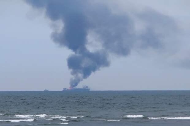 В Черном море атакован танкер европейской страны