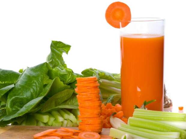 Свежевыжатые соки: польза и вред. Морковный сок