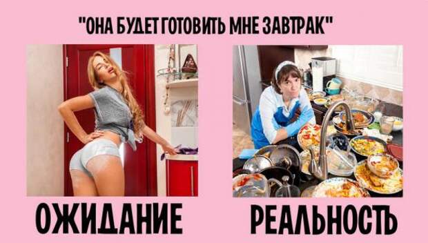 Семейная жизнь: ожидание и реальность