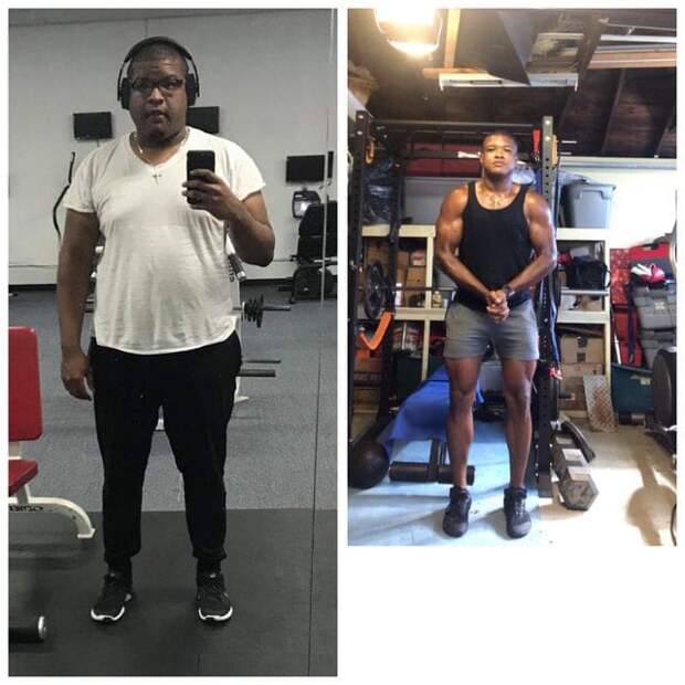 16 мотивирующих фотографий людей до и после того, как они встали на борьбу с лишним весом и победили