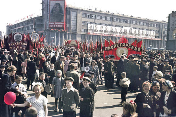 1 мая. Москва. 1952 год.