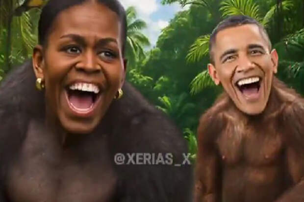 Белый дом отверг обвинения в расизме из-за публикации Трампа с четой Обама