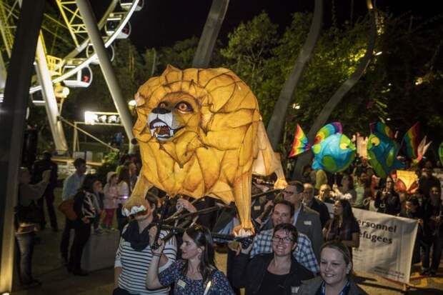 Luminous Lantern Parade в Австралии