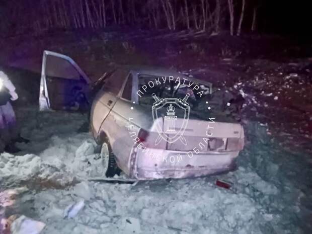 Девочка-подросток и мужчина погибли в ДТП на юге Челябинской области