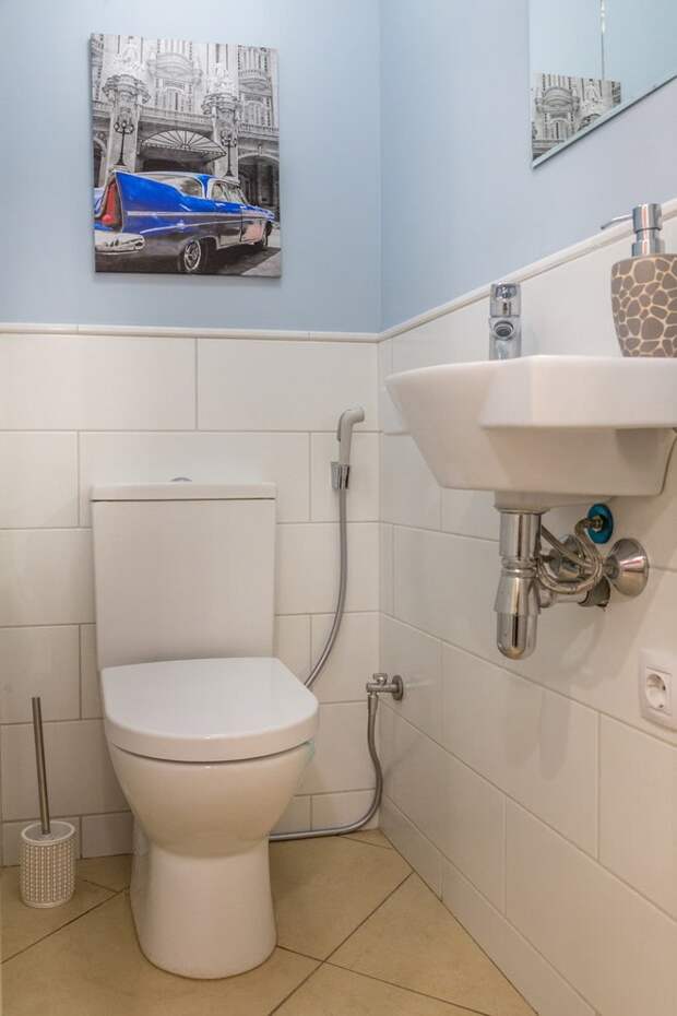 Туалет в хрущевке — большие возможности самой маленькой комнаты в доме