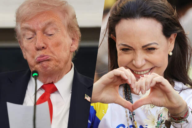 Fox News: Трамп принял от Мачадо ее Нобелевскую медаль