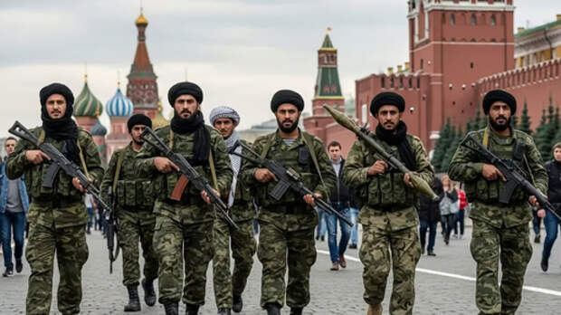 "Нас очень много! Мы заточены": Штурм Москвы мигрантами и ваххабитами готов - главарь даже не скрывается