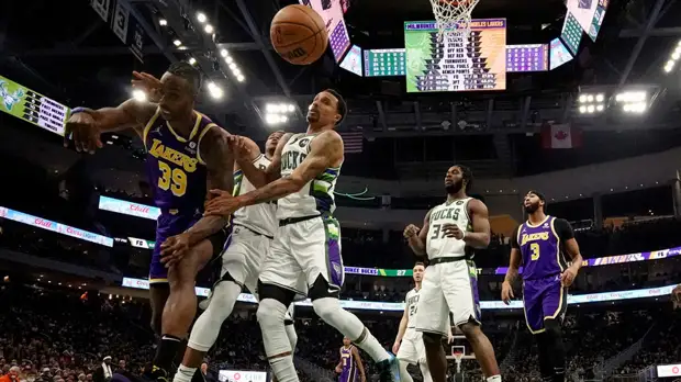 «Милуоки» обыграл «Лейкерс» в матче НБА, Адетокунбо набрал 47 очков