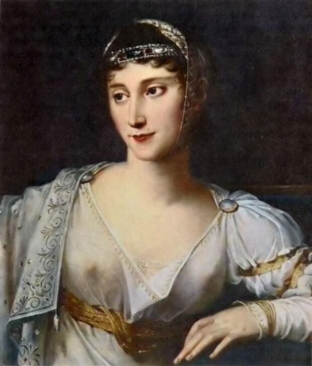 Портрет сестры Наполеона Полины Бонапарт кисти Робера Лефевра.