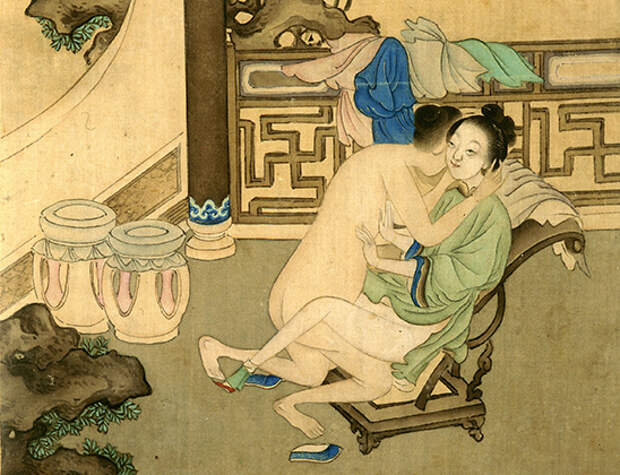 Китайская эротическая живопись. 19 век