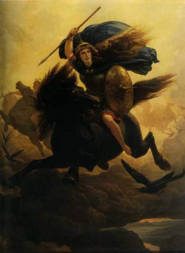 Валькирия, Петер Николай Арбо, 1869 год. Валькирия, Петер Николай Арбо, 1869 год.