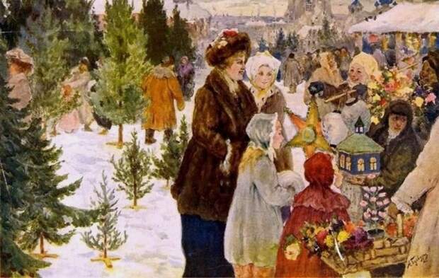 История празднования Нового года в России
