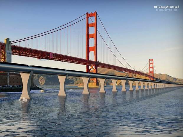 Первую линию транспортной системы Hyperloop построит компания JumpStartFund.