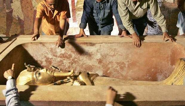 Торопливое захоронение Тутанхамона.