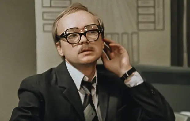 Кадр из фильма «Служебный роман», 1977
