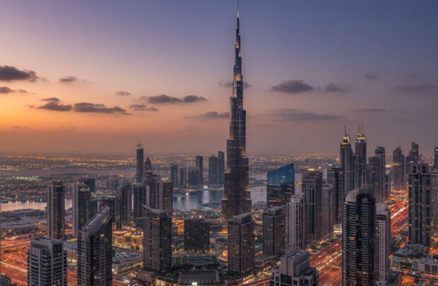 В Дубае упали обломки сбитой воздушной цели