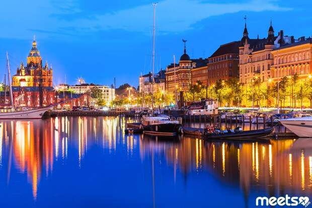Old Town in Helsinki, Finland Old Town in Helsinki