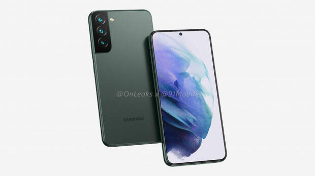 К новому дизайну привыкать не придется. Samsung Galaxy S22+ показали на качественных рендерах