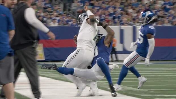 Hip-Drop Tackle Example NFL Ban