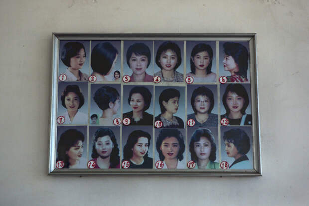 1. В северной Корее есть узаконенные допустимые прически: 18 для женщин  кндр, факт