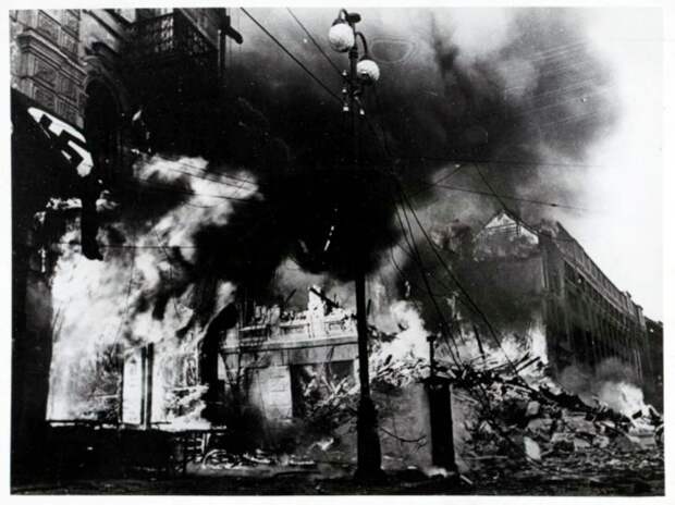 Пожар в Киеве в сентябре 1941 г.