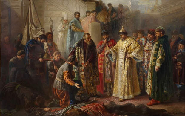Трон Золотой Орды для Ивана Грозного.