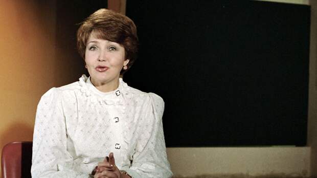 Скончалась советская телеведущая Светлана Жильцова