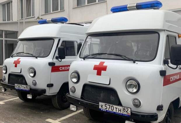 Крым получил 10 новых автомобилей скорой медицинской помощи
