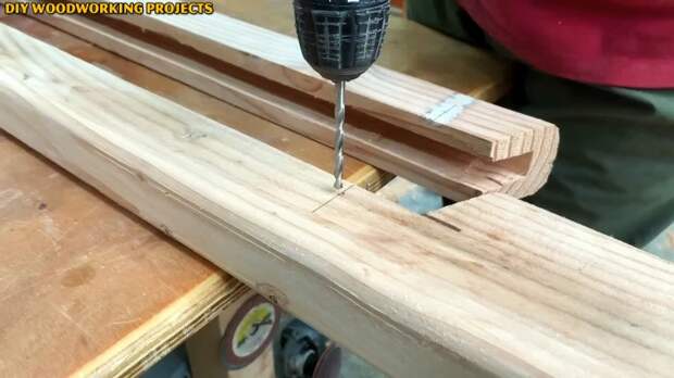 Как сделать складную лестницу из дерева