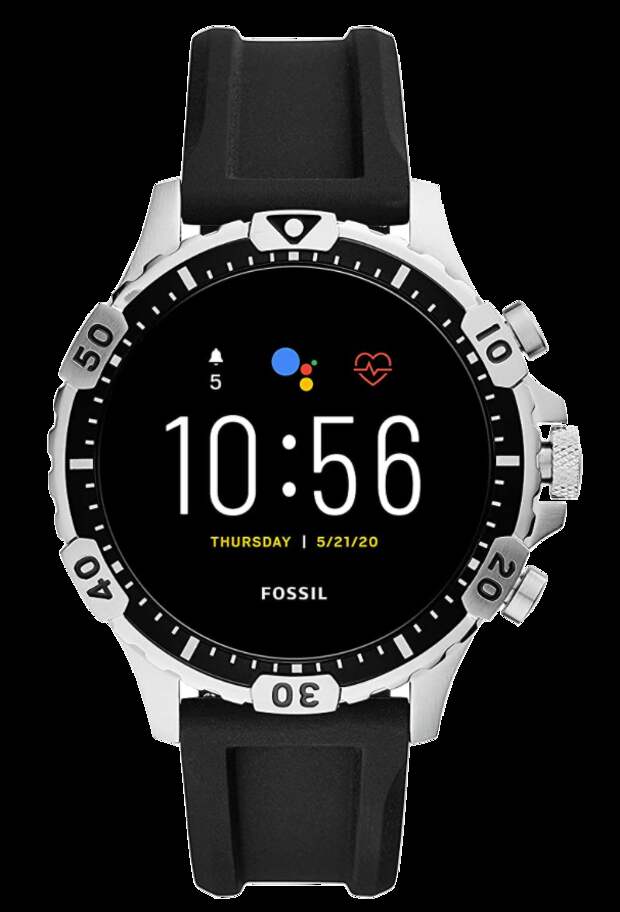 Fossil Gen 5 Garrett Stainless Steel Touchscreen Smartwatch