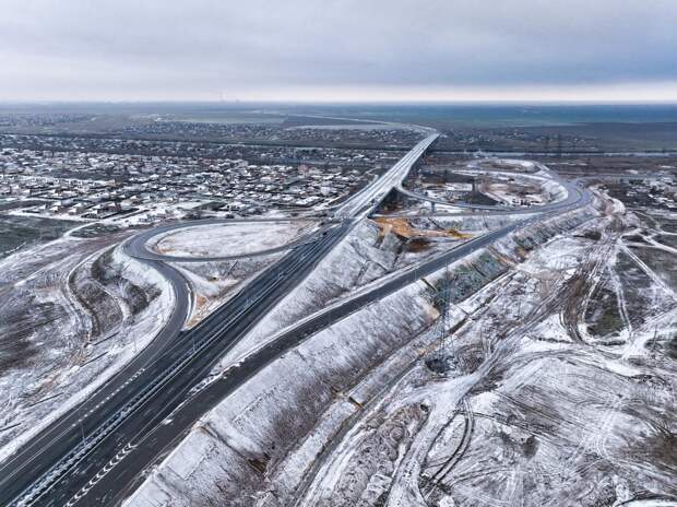 Дорога из Астрахани на Москву, минуя Волгоград, построена