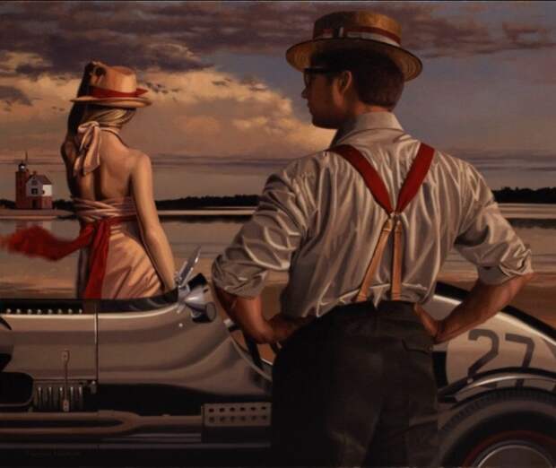 LAKESIDE .. . By . . peregrine Heathcote | Kunst ideen, Idee farbe,  Ölgemälde