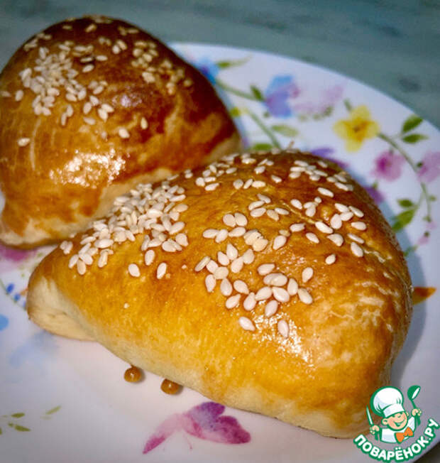 Самса слоеная и хрустящая. Мясо и картошка