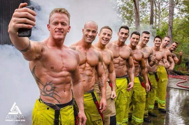 пожарные