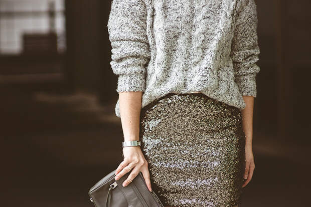 Olga choi fashion blogger myblondegal South Korea smart casual elegant Sheinside gold sequin dress gray Oasap neoprene coat Rebecca Minkoff bag Lulu's over-knee boots ZeroUV cateye retro sunglasses-06876