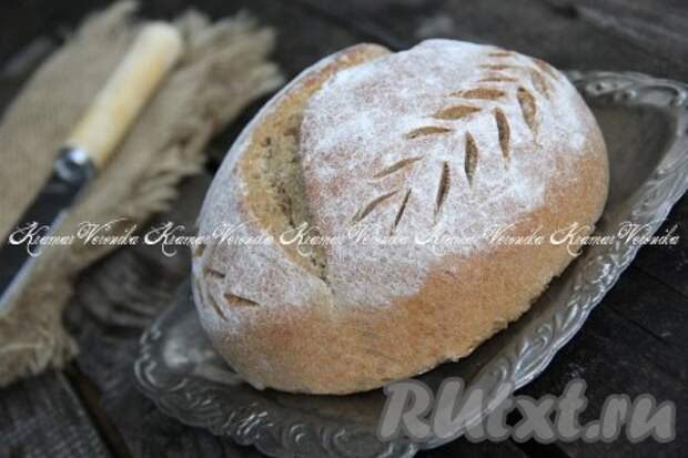 Ржаной хлеб на пиве в духовке