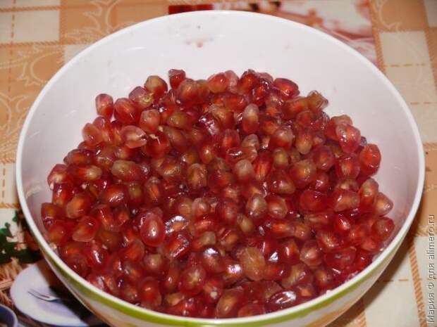 Салат с креветками