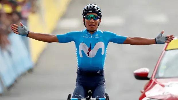 Кинтана выиграл второй этап веломногодневки «Вуэльта»