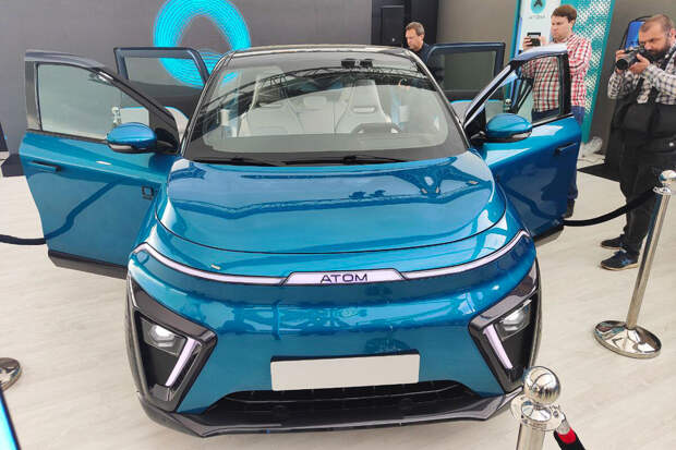 Российский электромобиль "Атом" будет стоить от 2,5 млн рублей