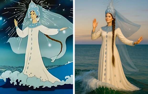 Царевна Лебедь, «Сказка о царе Салтане»