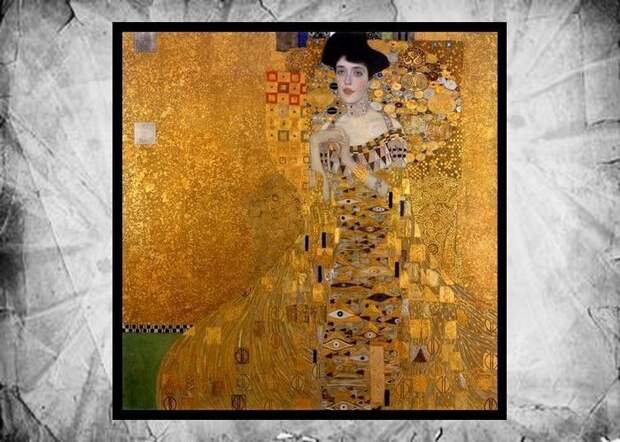 Фрагмент картины Густава Климта «Адель Блох-Бауэр I», 1907 год. Фрагмент картины Густава Климта «Адель Блох-Бауэр I», 1907 год.