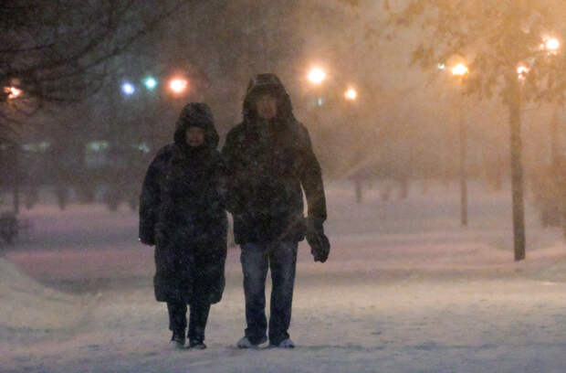 Минувшая ночь в Москве стала самой морозной с начала зимы