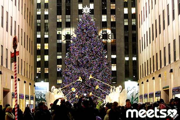 Christmas tree, Manhattan christmas tree
