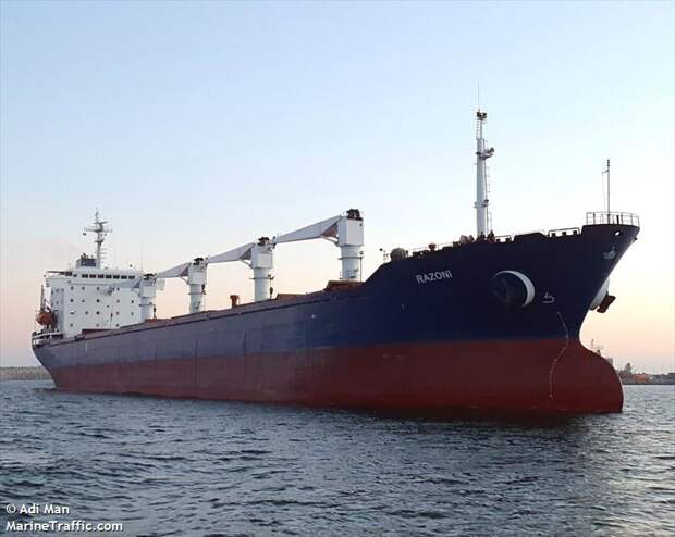 Сухогруз Razoni. Фото © Marinetraffic.com / Adi Man