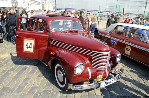 Ралли классических автомобилей. Часть первая (40 фото)