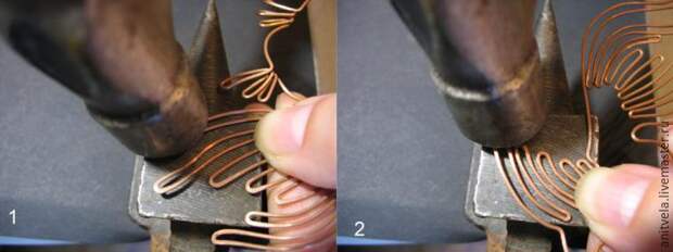 Мастер-класс: колье «Рыбы» в технике wire work